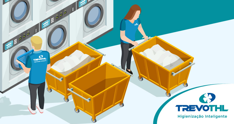 Conheça as etapas de higienização de roupas da sua lavanderia profissional e a importância de seguí-las corretamente