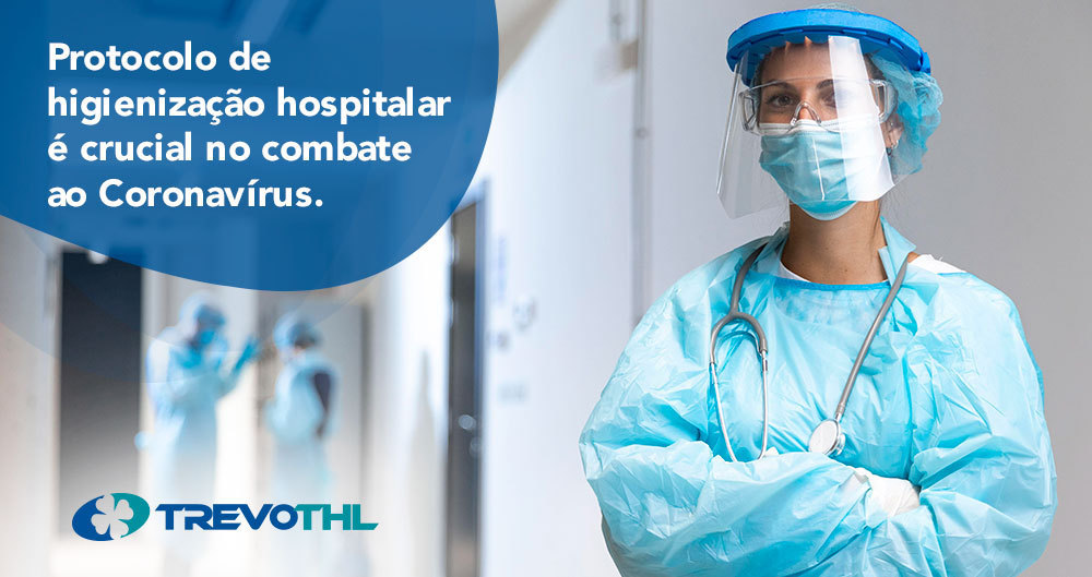 Protocolo de higienização hospitalar é crucial no combate ao Coronavírus