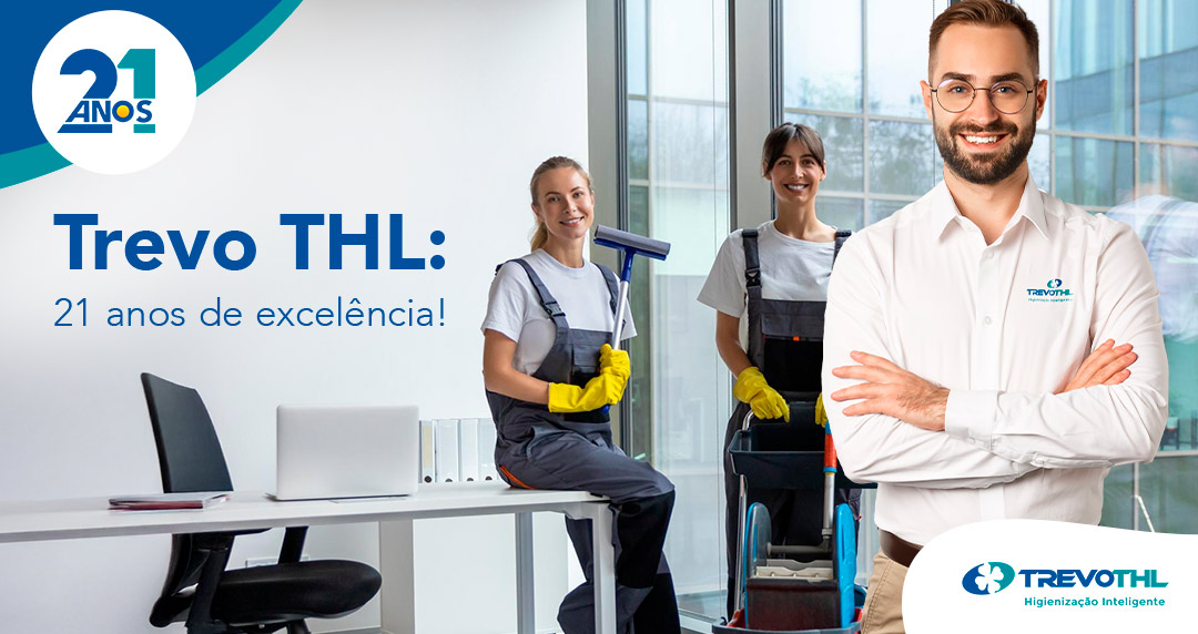 Trevo THL: 21 anos de excelência! Orgulho em construir histórias ao lado de nossos clientes e parceiros.